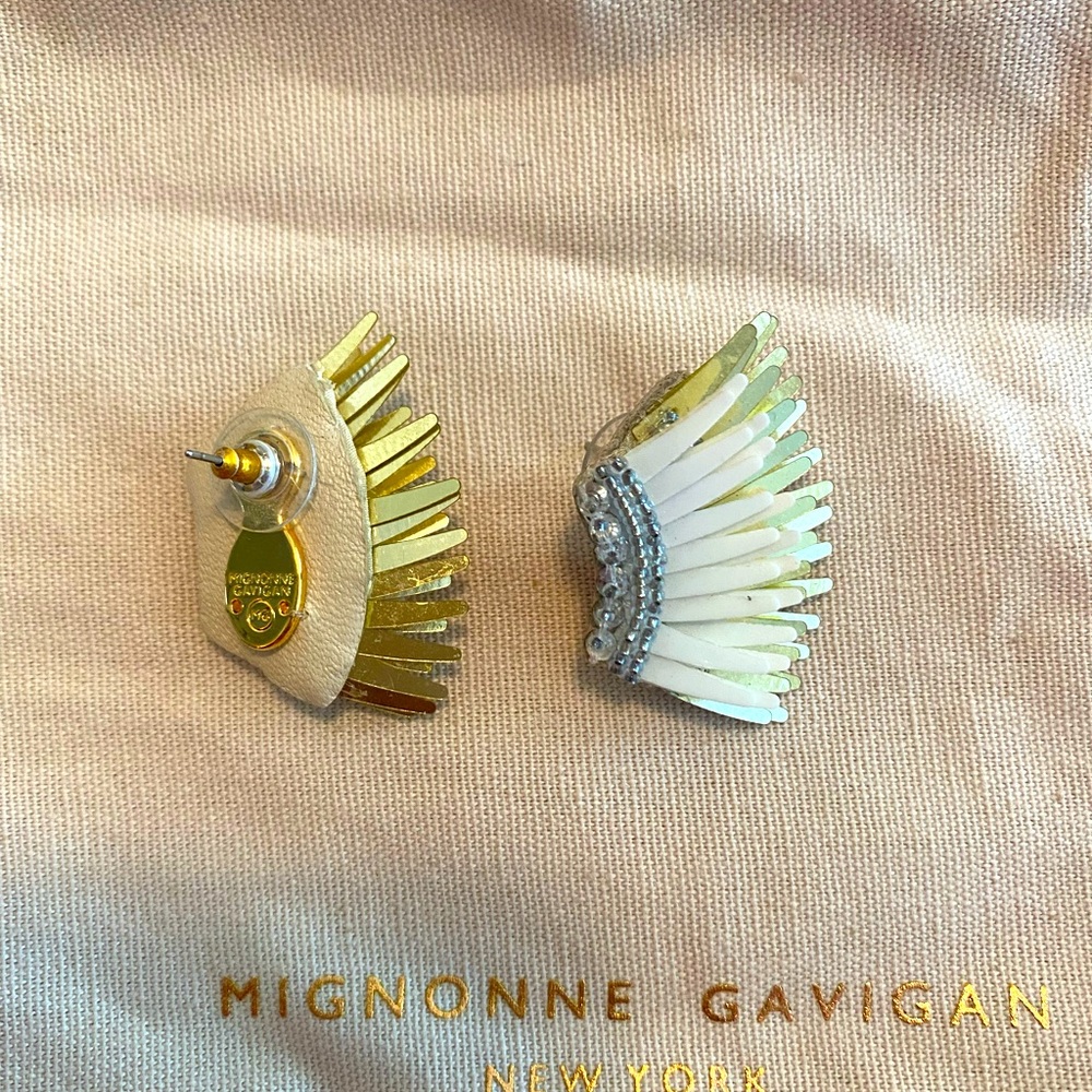 Mignonne Gavigan Mini Madeline - White & Gold